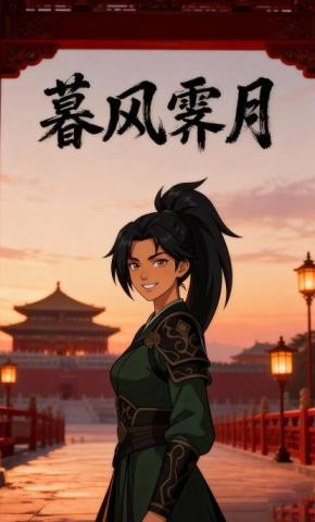 短剧《暮风霁月》海报