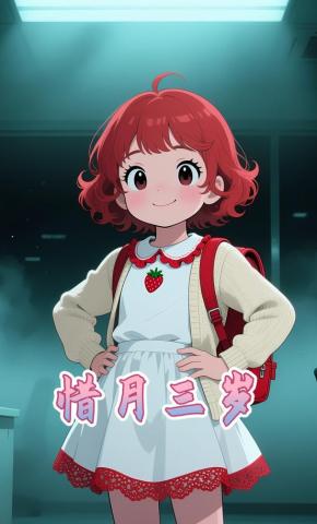 短剧《惜月三岁》海报