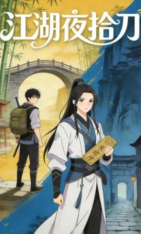 短剧《江湖夜拾刀》海报