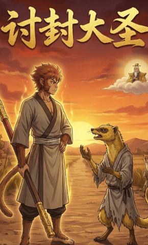 短剧《讨封大圣》海报