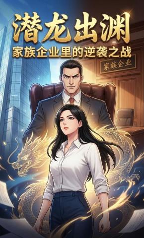 短剧《潜龙出渊：家族企业里的逆袭之战》海报