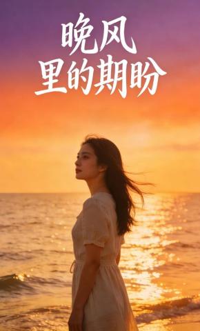 短剧《晚风里的期盼》海报