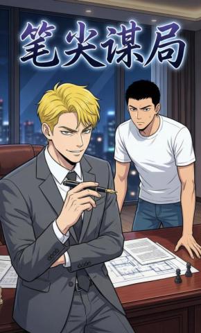 短剧《笔尖谋局》海报