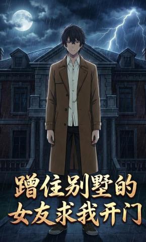 短剧《蹭住别墅的女友求我开门》海报