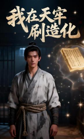 短剧《我在天牢刷造化》海报