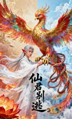 短剧《仙君别逃》海报