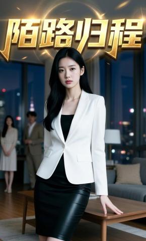 短剧《陌路归程》海报