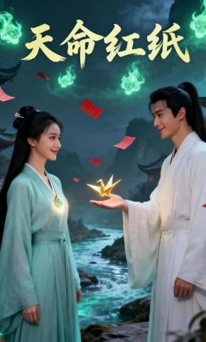 短剧《天命红纸》海报