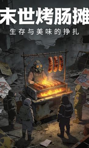 短剧《末世烤肠摊》海报