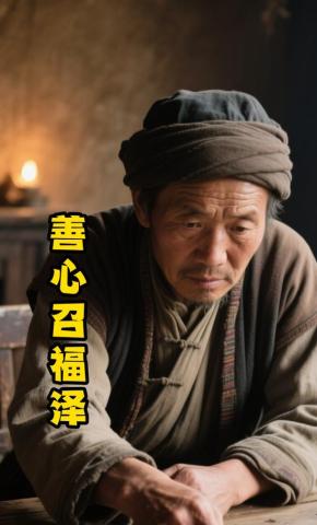 短剧《善心召福泽》海报