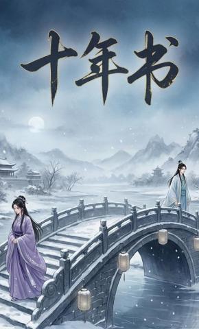 短剧《十年书》海报