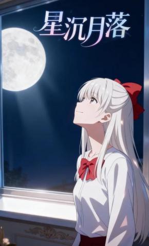 短剧《星沉月落》海报