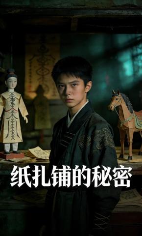 短剧《纸扎铺的秘密》海报