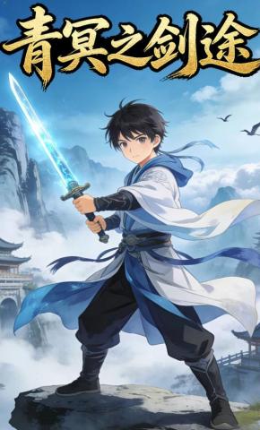 短剧《青冥之剑途》海报