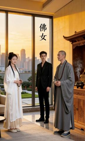 短剧《佛女》海报