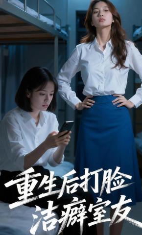 短剧《重生后打脸洁癖室友》海报