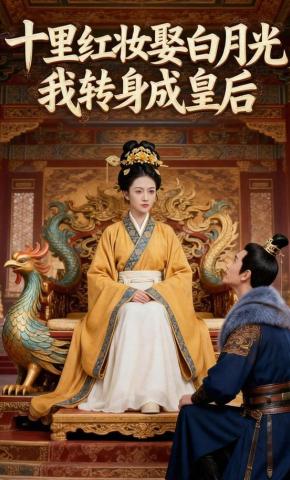 短剧《十里红妆娶白月光，我转身成皇后》海报