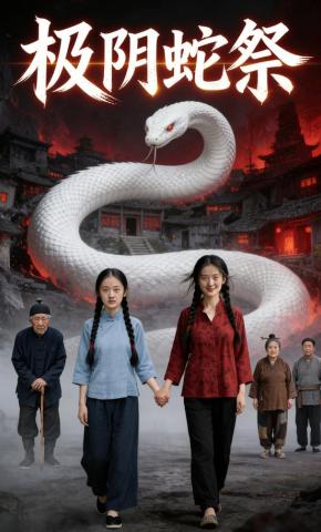 短剧《极阴蛇祭》海报