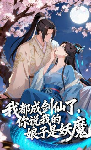 短剧《我都成剑仙了，你说我娘子是妖魔》海报