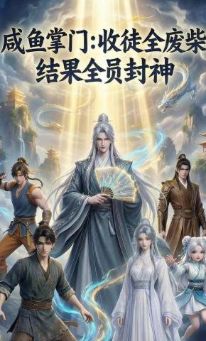 短剧《咸鱼掌门：收徒全废柴，结果全员封神》海报