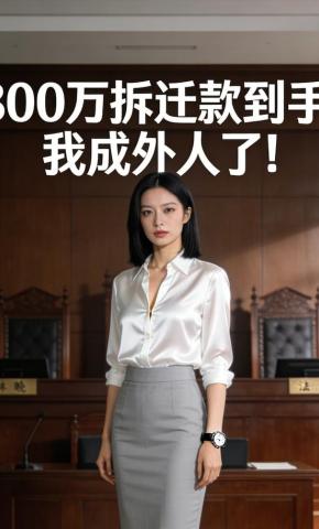 短剧《800万拆迁款到手，我成外人了！》海报