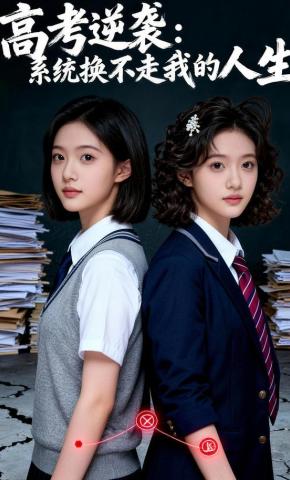 短剧《高考逆袭：系统换不走我的人生》海报