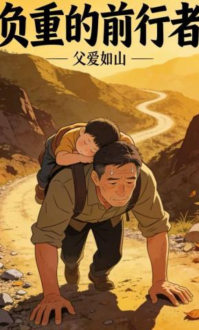 短剧《负重的前行者》海报