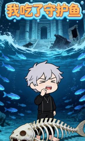 短剧《我吃了守护鱼》海报