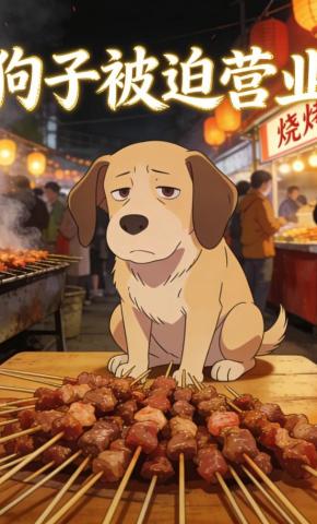 短剧《狗子被迫营业》海报