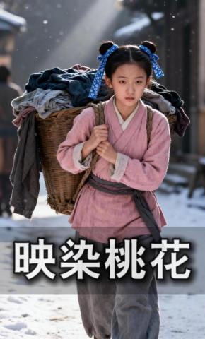 短剧《映染桃花》海报