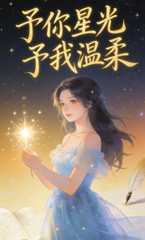 短剧《予你星光予我温柔》海报