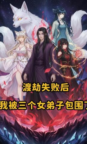 短剧《渡劫失败后，我被三个女弟子包围了》海报