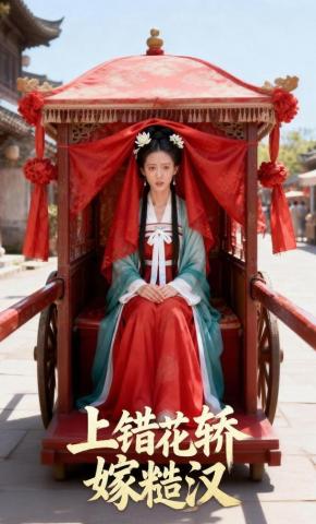 短剧《上错花轿嫁糙汉》海报