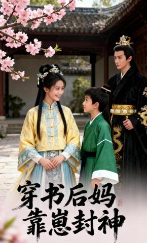 短剧《穿书后妈靠崽封神》海报