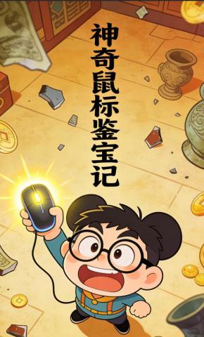 短剧《神奇鼠标鉴宝记》海报