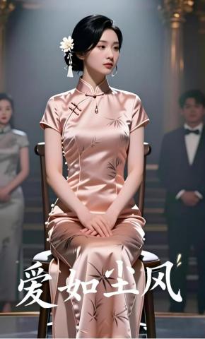 短剧《爱如尘风》海报