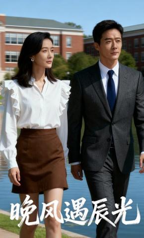 短剧《晚风遇辰光》海报