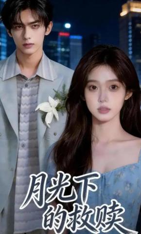短剧《月光下的救赎》海报