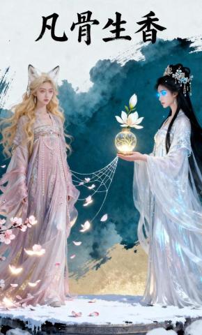 短剧《凡骨生香》海报