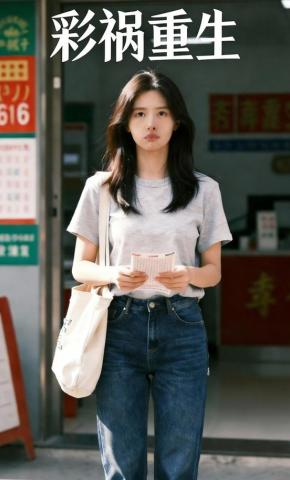 短剧《彩祸重生》海报