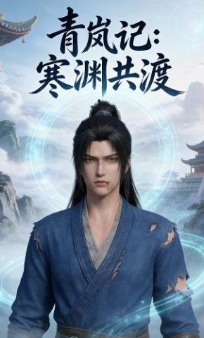 短剧《青岚记：寒渊共渡》海报