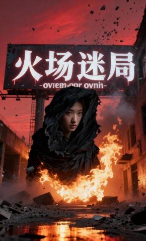 短剧《火场迷局》海报