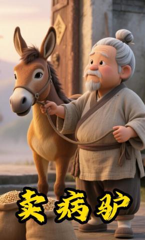 短剧《卖病驴》海报