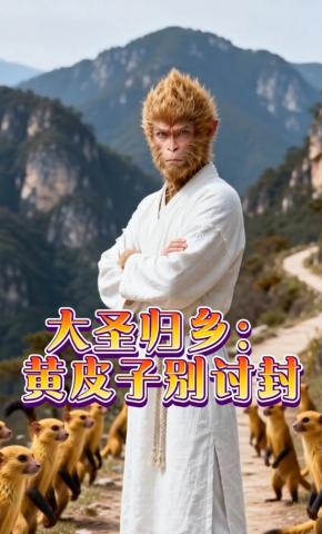 短剧《大圣归乡：黄皮子别讨封》海报