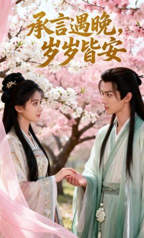 短剧《承言遇晚，岁岁皆安》海报