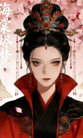 短剧《海棠烬梦》海报