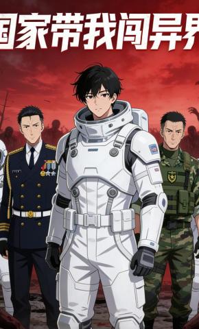 短剧《国家带我闯异界》海报