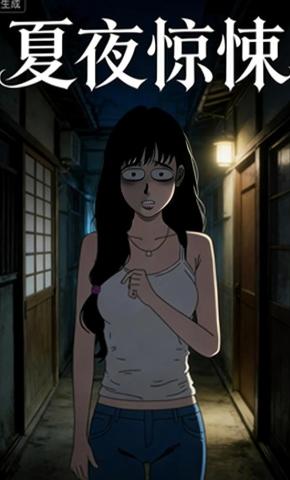 短剧《夏夜惊悚》海报