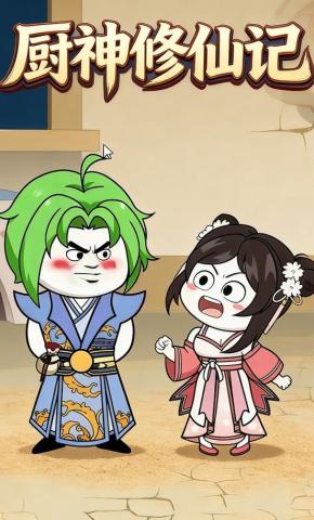 短剧《厨神修仙记》海报