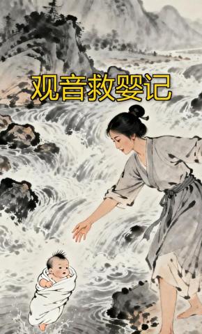 短剧《观音救婴记》海报